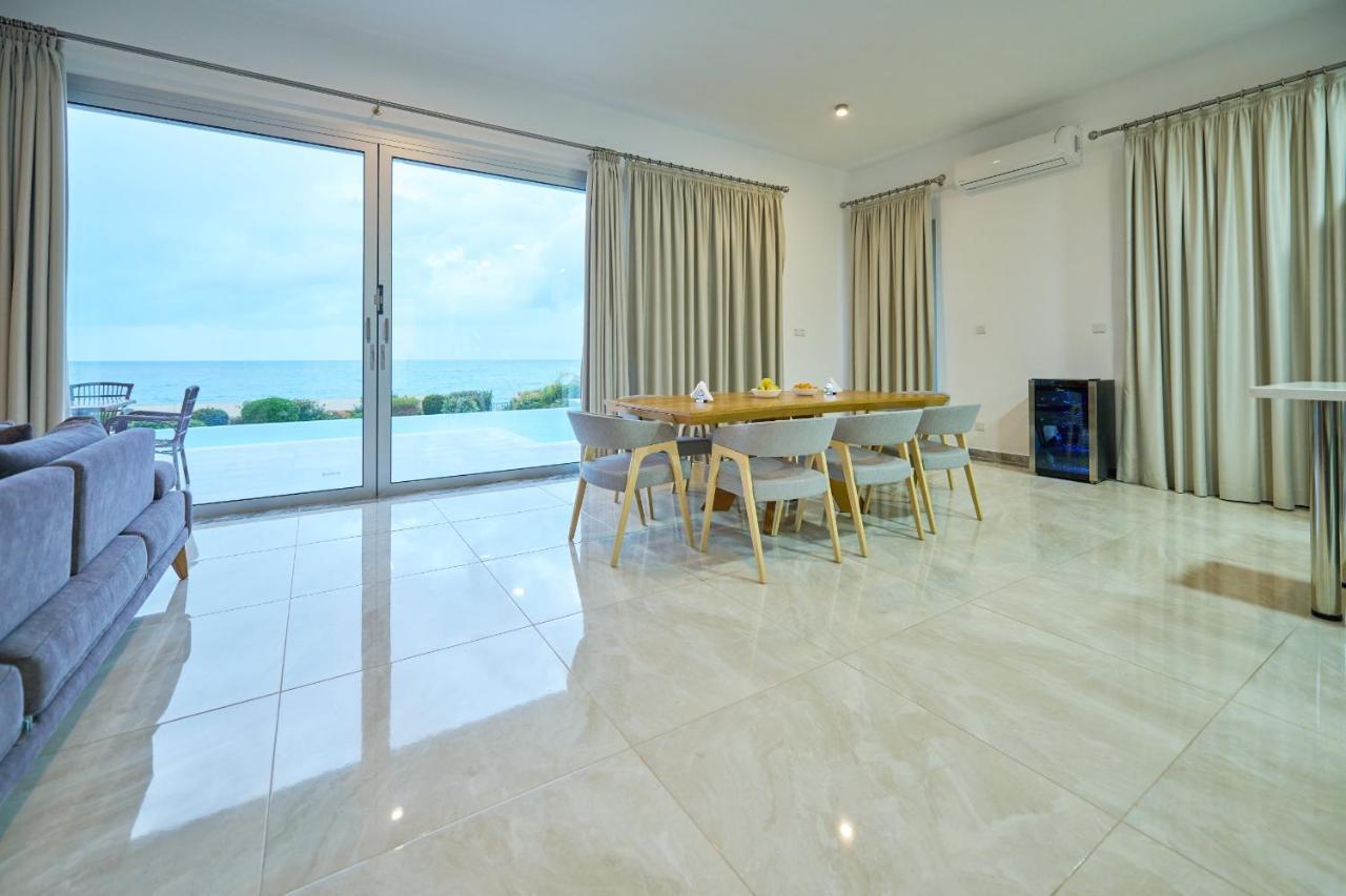 Olymp Luxury Villa D - Luxury Escape With Direct Beach Access And Unique Sunsets Paphos Habitación foto