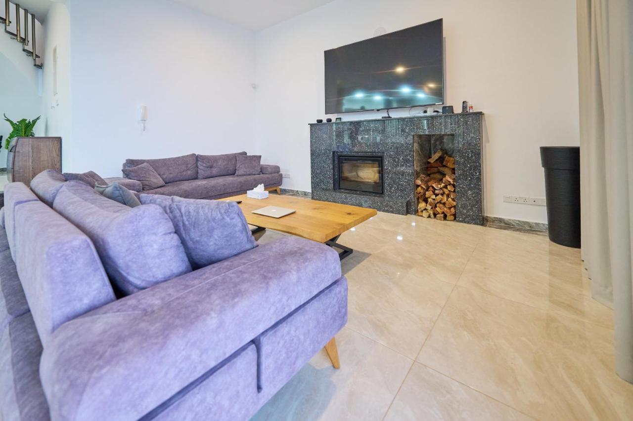 Olymp Luxury Villa D - Luxury Escape With Direct Beach Access And Unique Sunsets Paphos Habitación foto