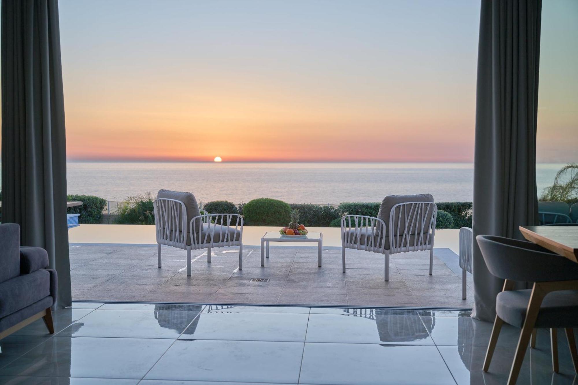 Olymp Luxury Villa D - Luxury Escape With Direct Beach Access And Unique Sunsets Paphos Exterior foto