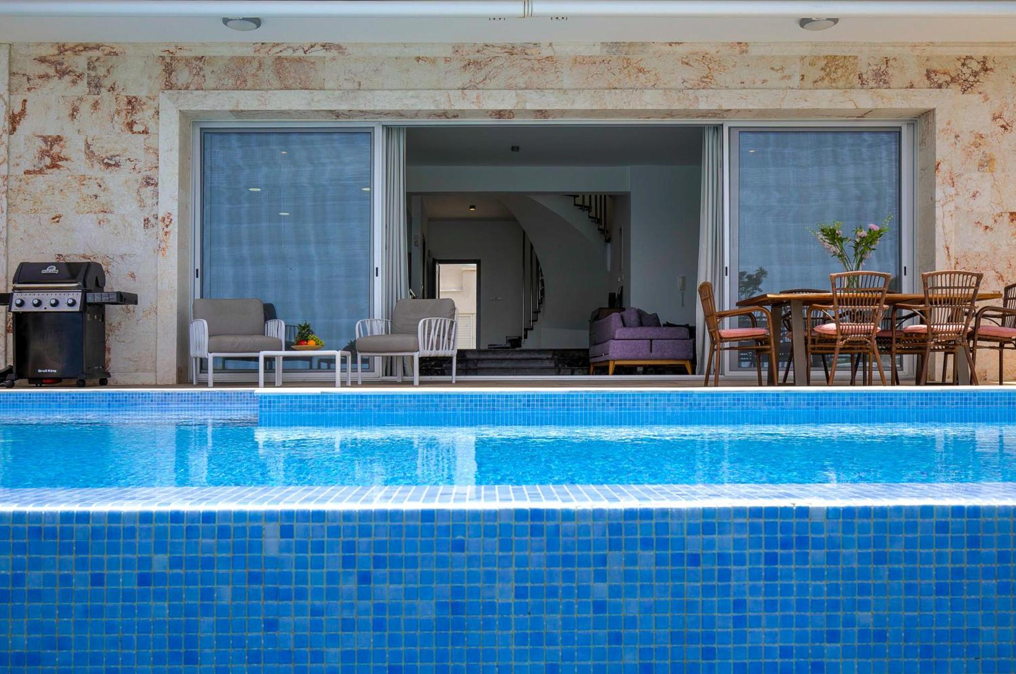 Olymp Luxury Villa D - Luxury Escape With Direct Beach Access And Unique Sunsets Paphos Exterior foto
