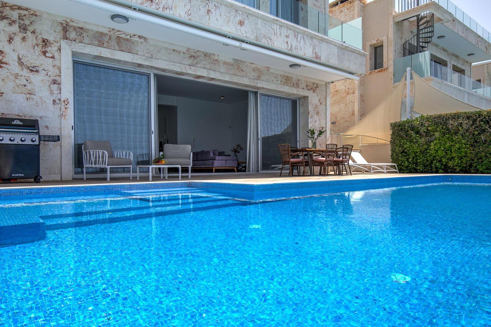 Olymp Luxury Villa D - Luxury Escape With Direct Beach Access And Unique Sunsets Paphos Exterior foto