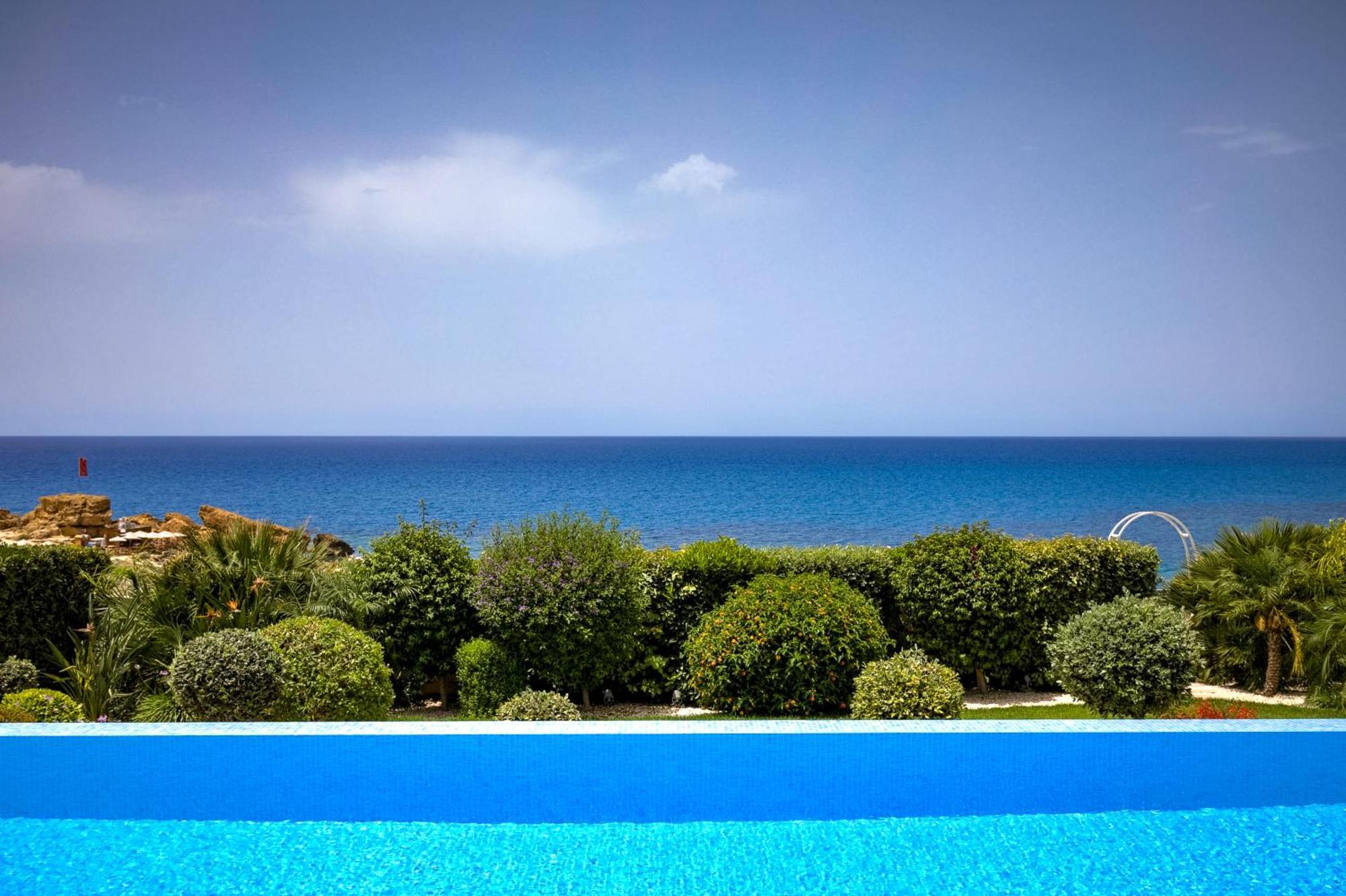 Olymp Luxury Villa D - Luxury Escape With Direct Beach Access And Unique Sunsets Paphos Exterior foto