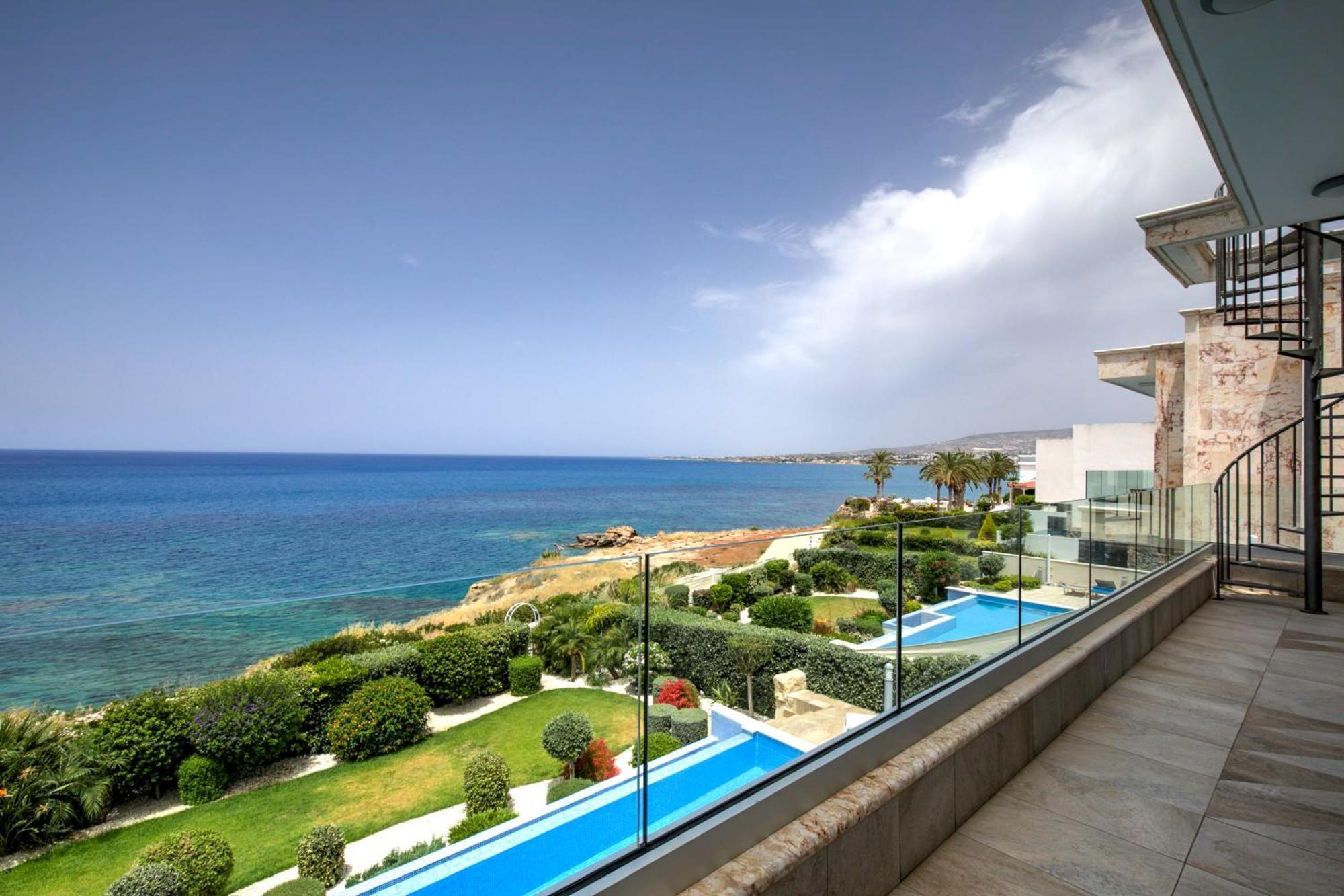 Olymp Luxury Villa D - Luxury Escape With Direct Beach Access And Unique Sunsets Paphos Exterior foto